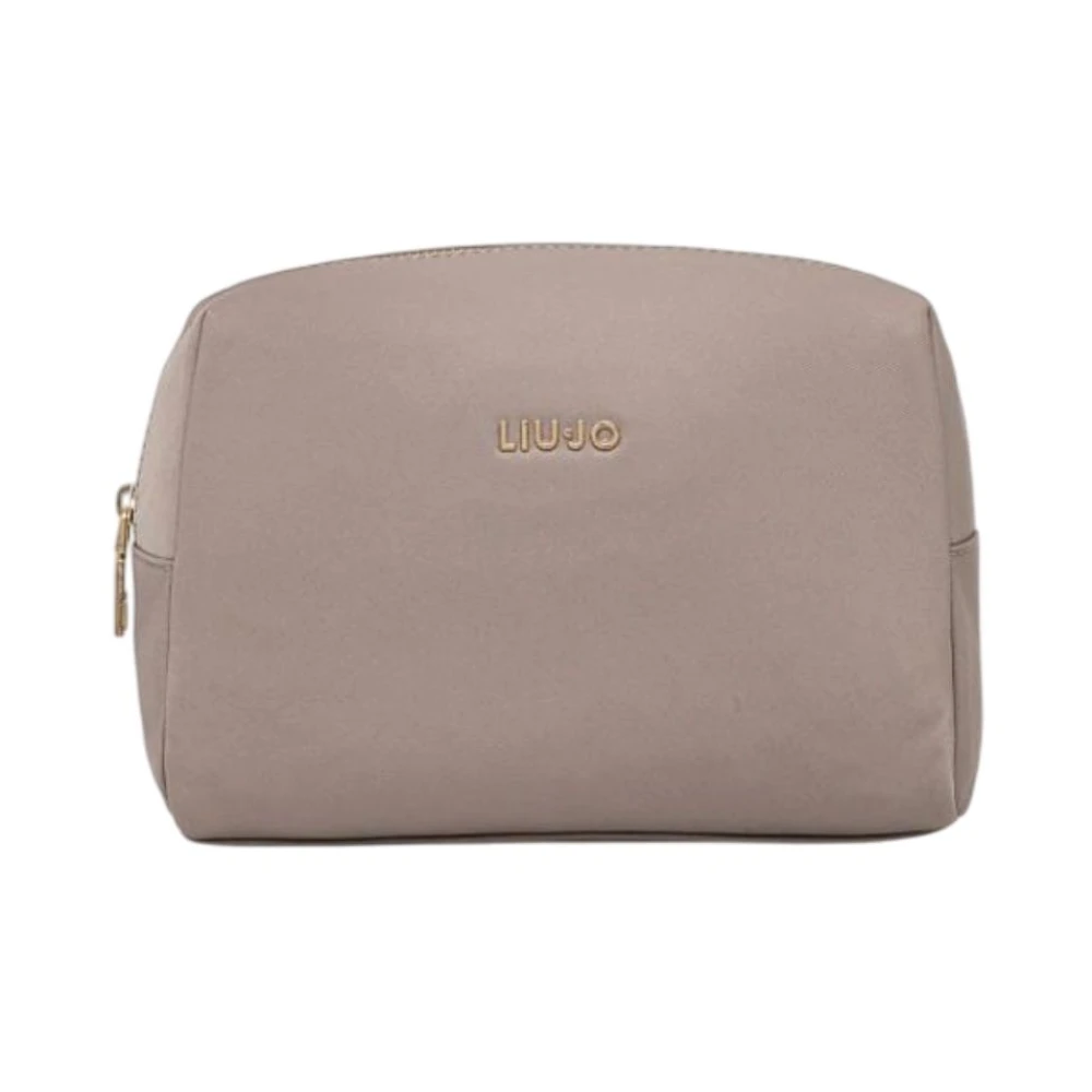 Liu Jo Stijlvolle Beauty Pouch Beige Dames