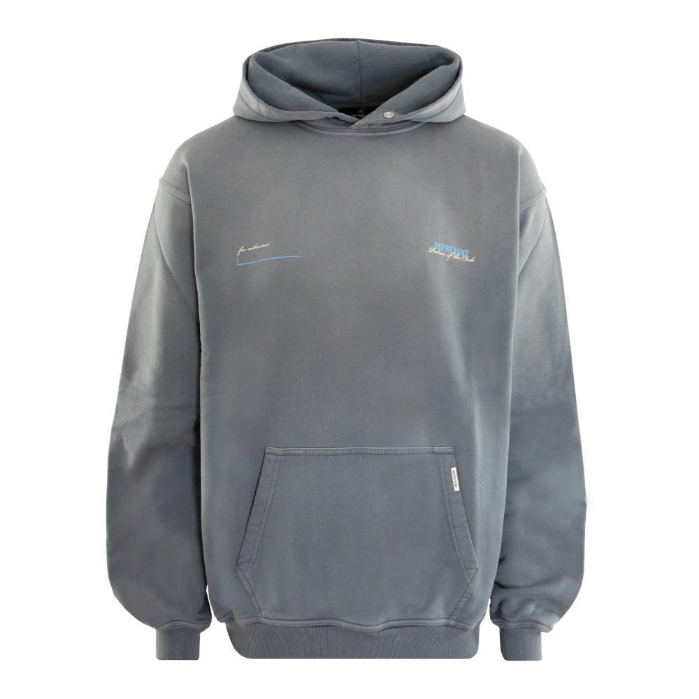 Represent Klassieke Grijze Hoodie Gray Heren