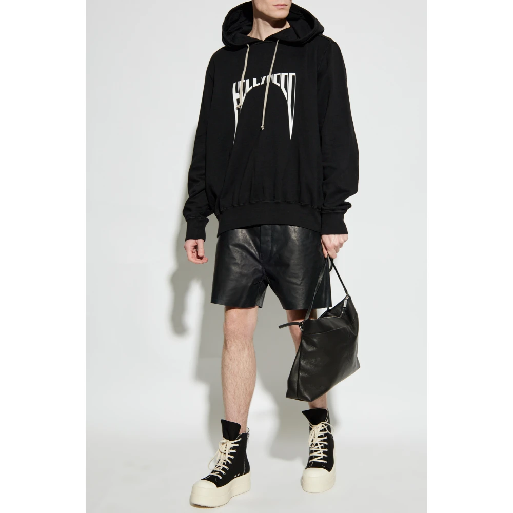 Rick Owens Geth Cutoffs Black Heren