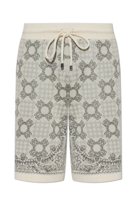MA Quad Check Mesh Knit Short
