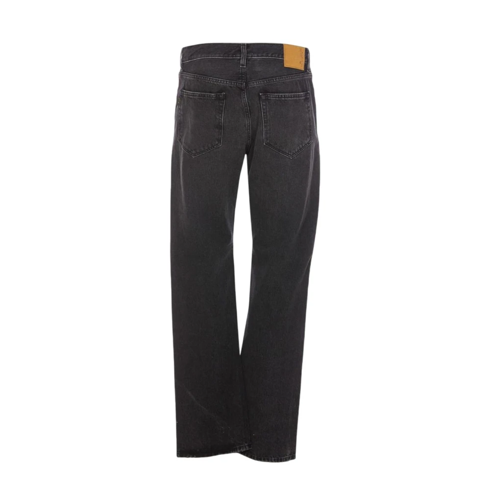 Haikure Klassieke Cropped Jeans Black Heren