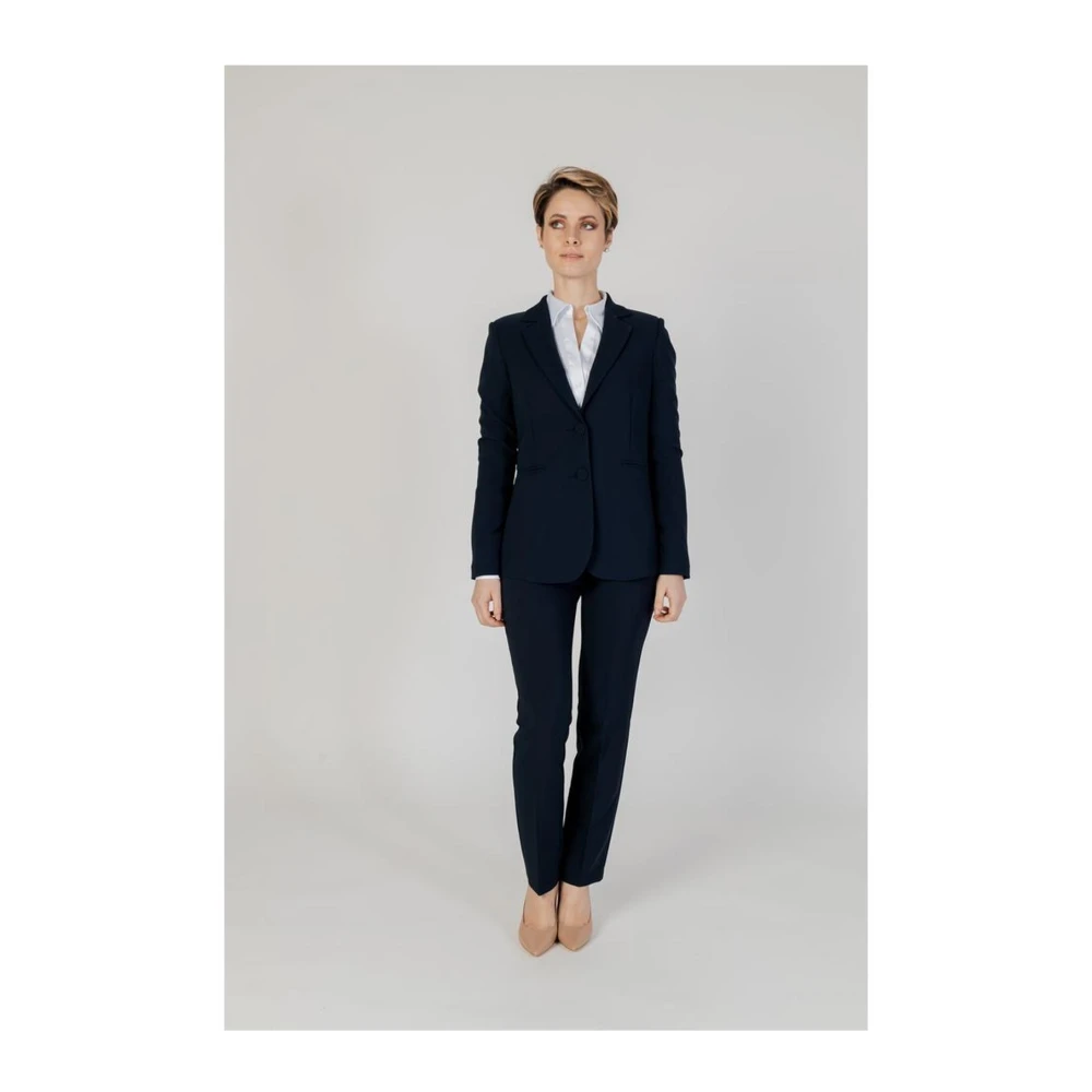 Sandro Ferrone Lente Zomer Damespak & Blazer Blue Dames
