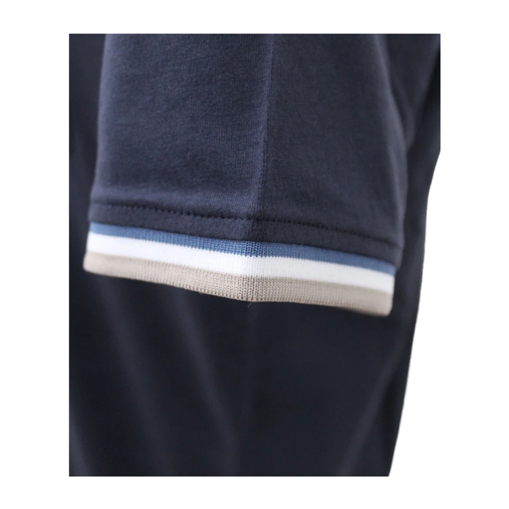 Harmont & Blaine Korte Mouw T-shirt Blue Heren
