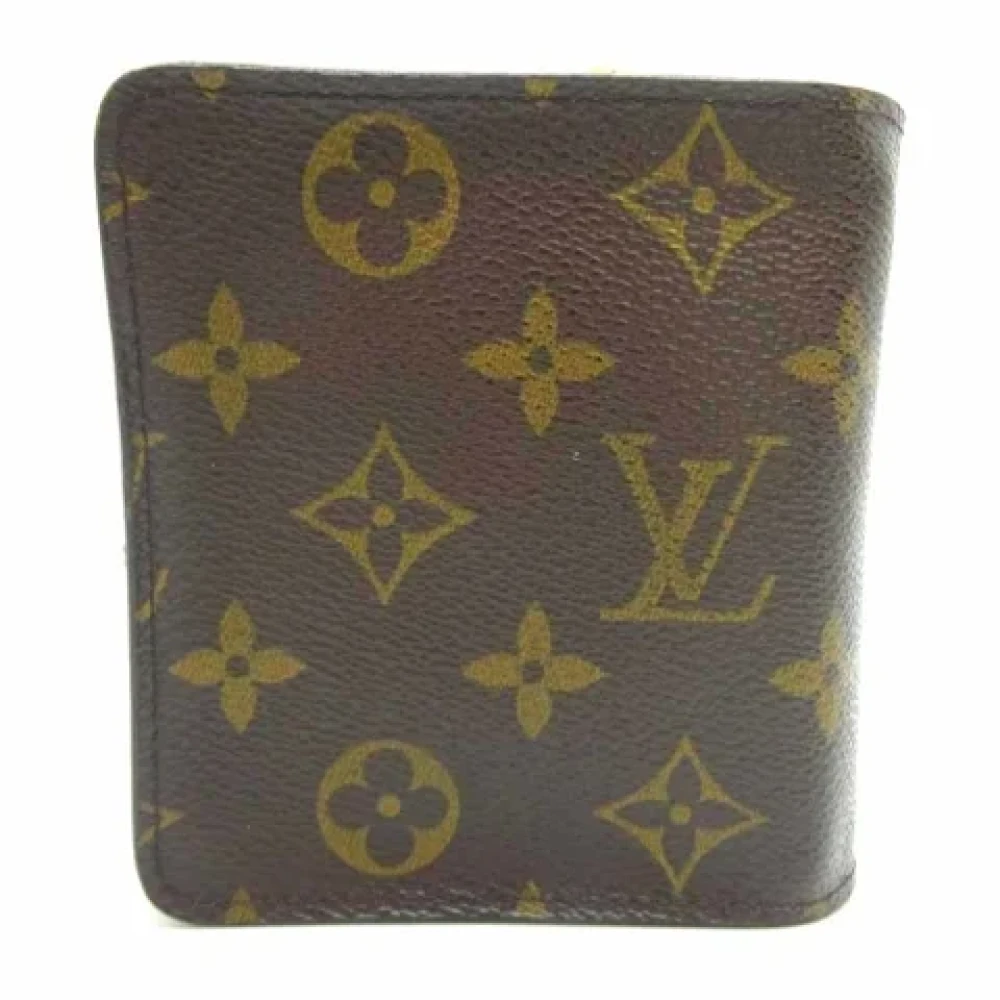 Louis Vuitton Vintage Pre-owned Canvas wallets Brown Dames