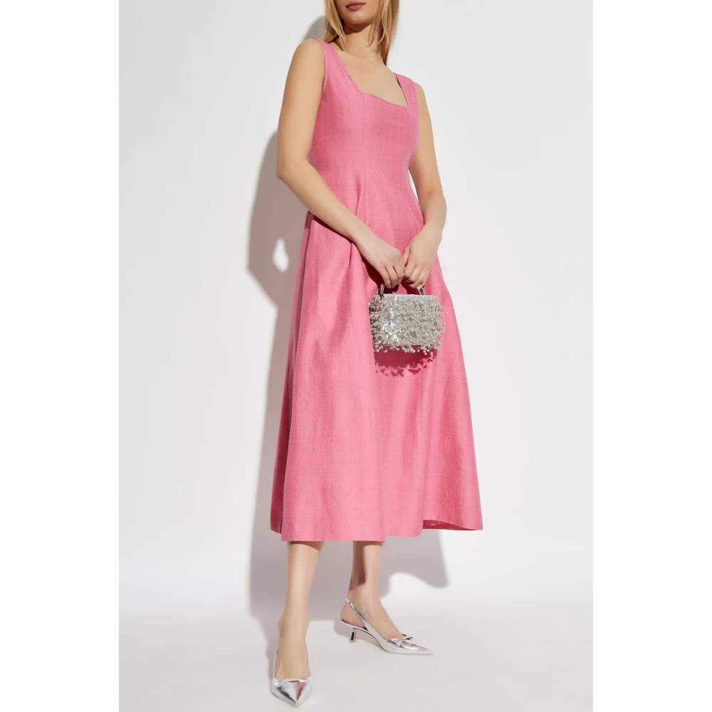 Cult Gaia Jurk Leight Pink Dames