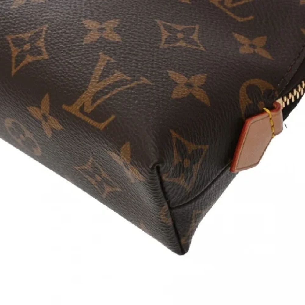 Louis Vuitton Vintage Pre-owned Canvas clutches Brown Dames