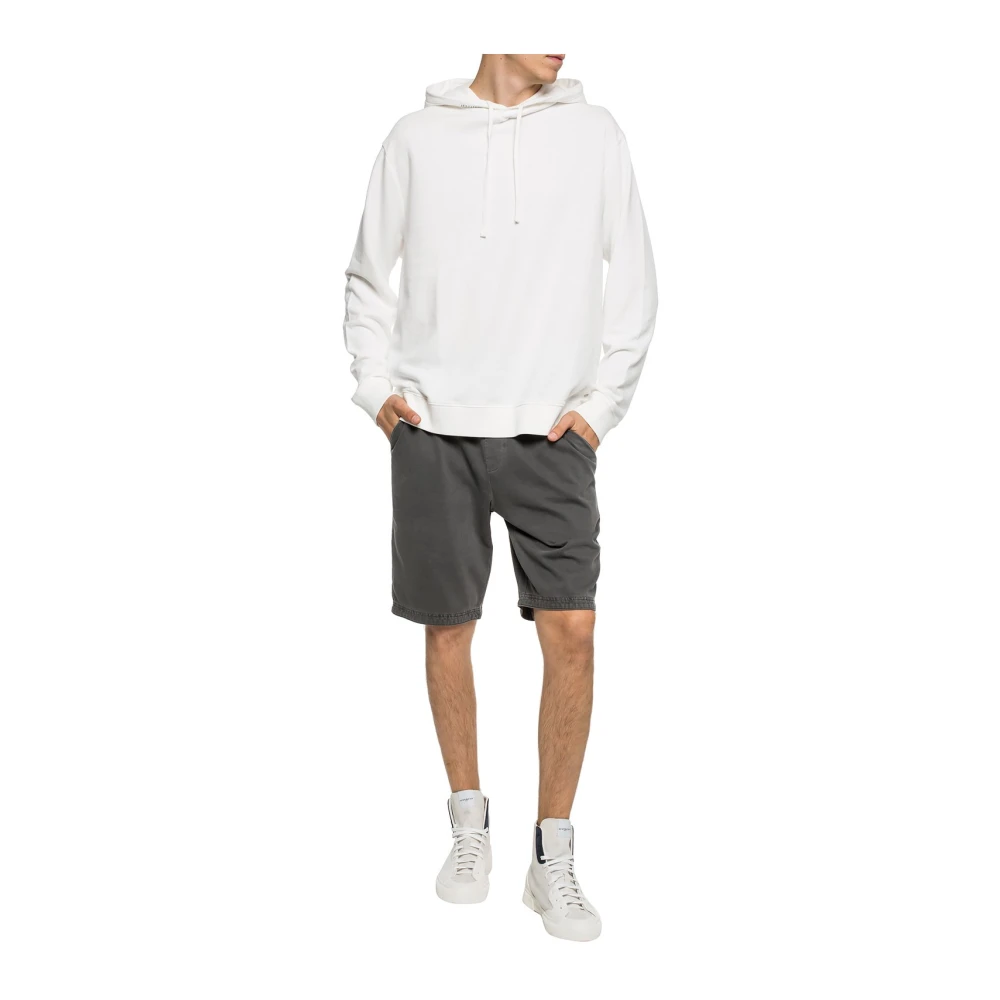 AllSaints Hoodie met capuchon White Heren