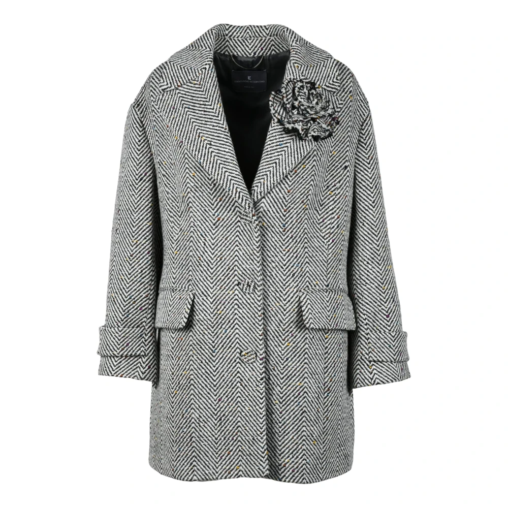 Coats > Single-Breasted Coats - - Ermanno Scervino - Modalova