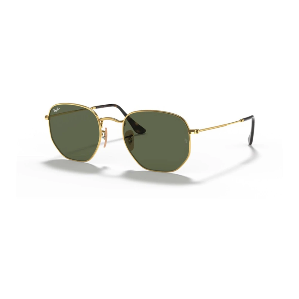 Ray-Ban 0Rb3548n Octagonal Sunglasses Gold - Image 9