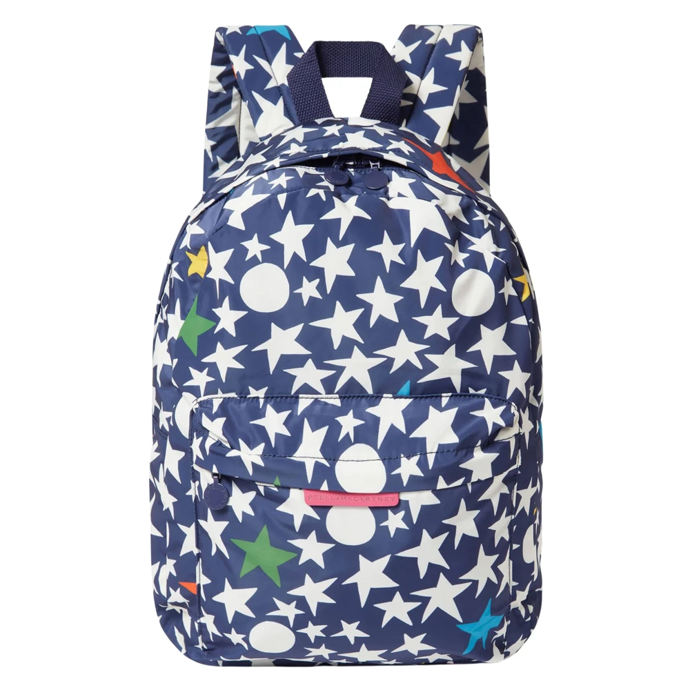 Stella Mccartney Women's Blue Star Print Backpack
