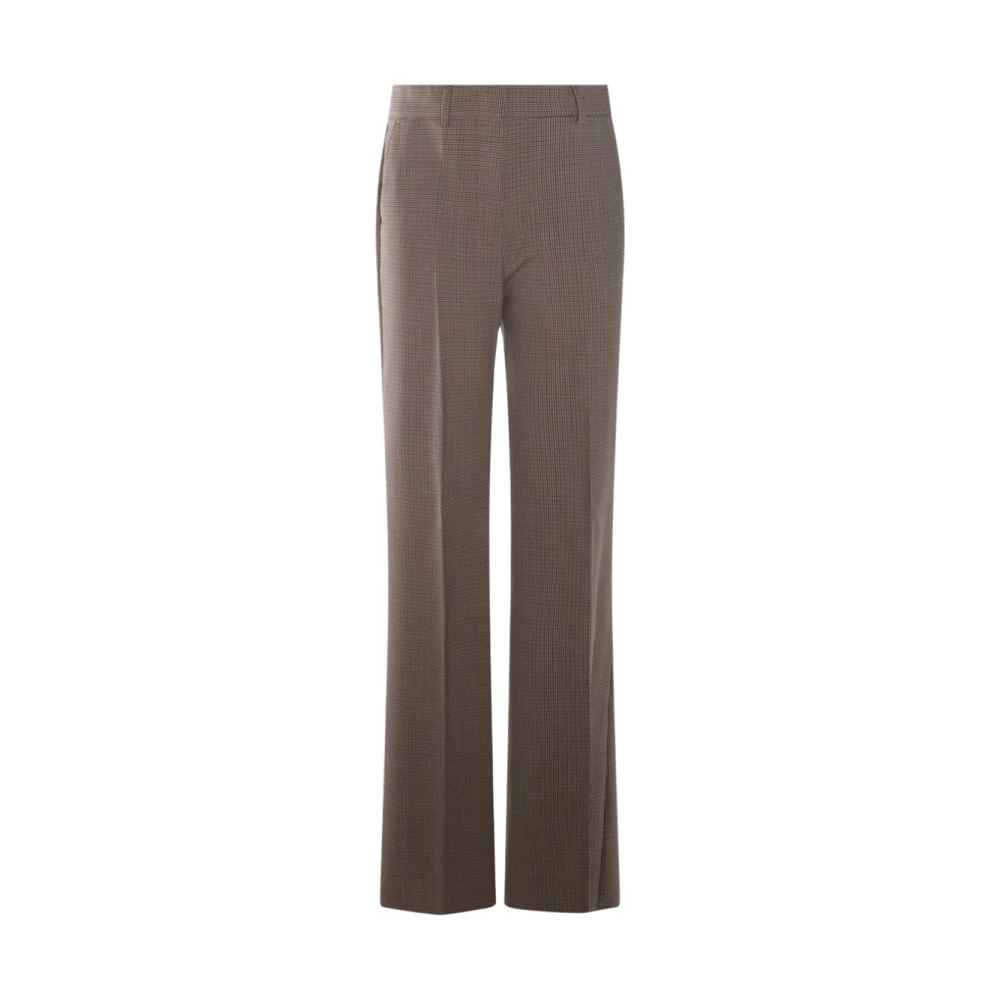 SPORTMAX Elegante Flared Broek Brown Dames