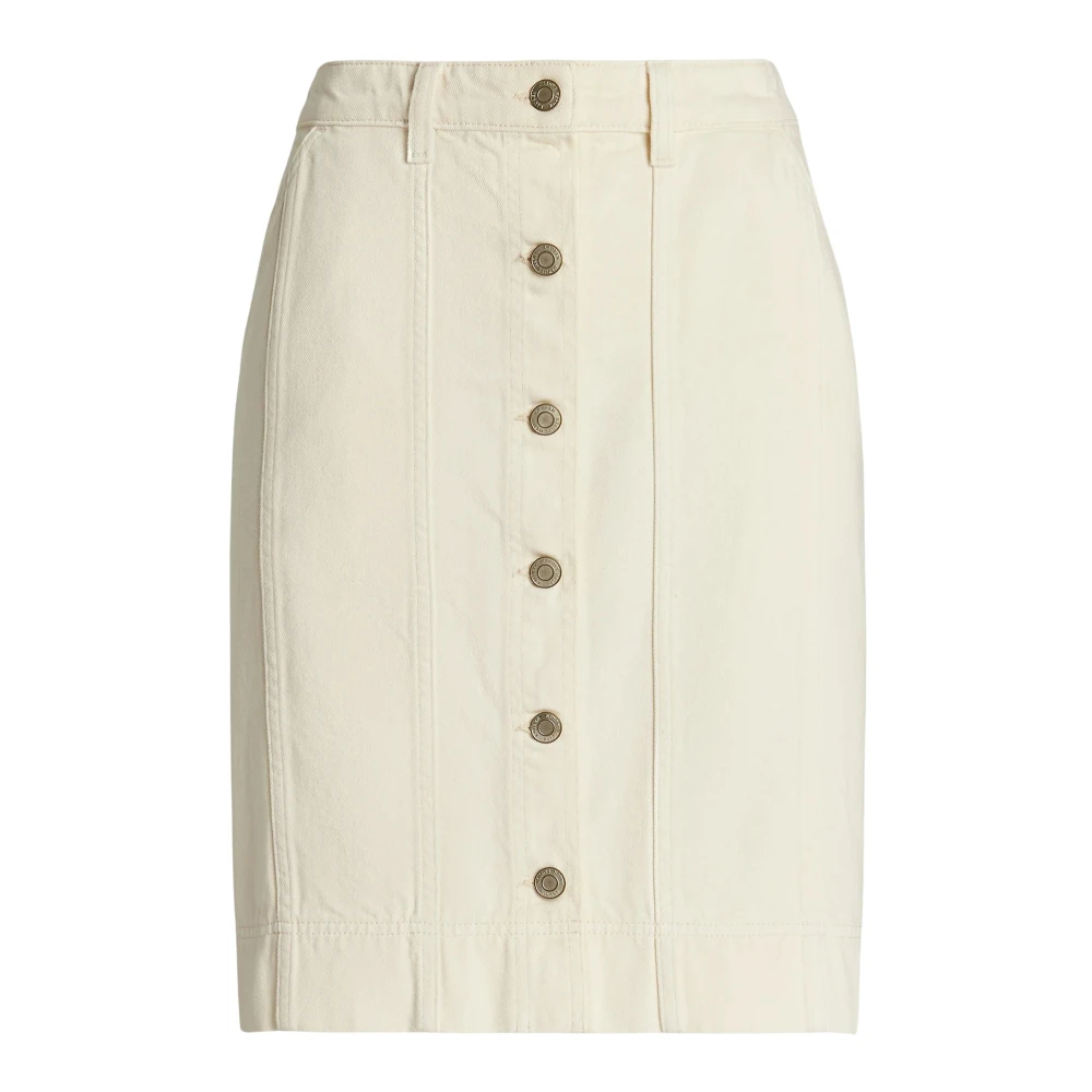 Ralph Lauren Mini Kokerrok White Dames