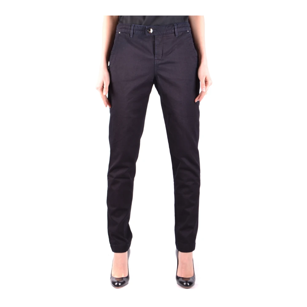 Jacob Cohën Women's Blue Wide Leg Trousers - Wide Trousers - W27 - Trousers