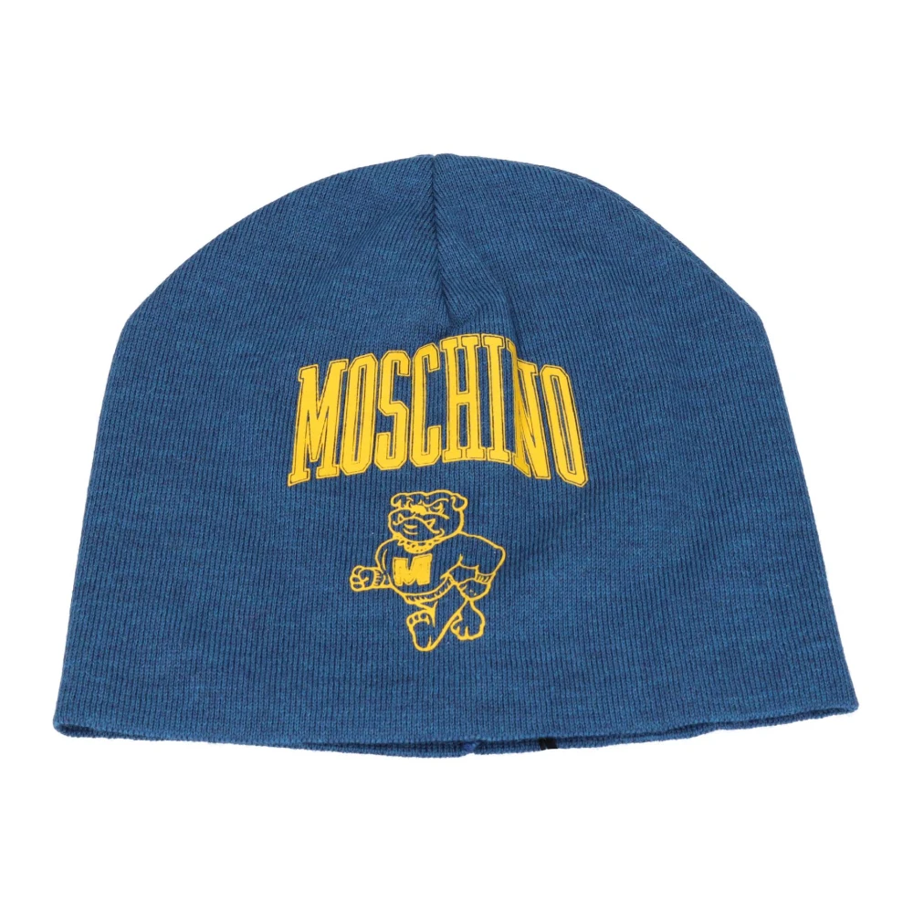 Moschino Hoeden Helder Blauw Blue Heren