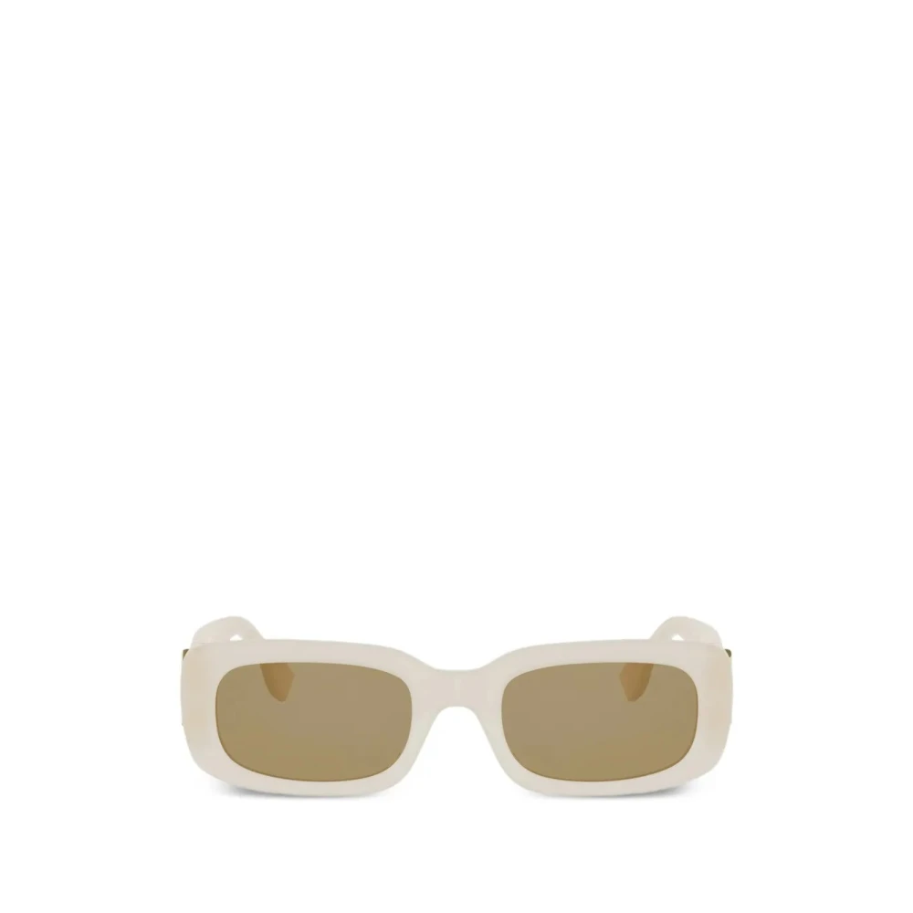 Fendi Women's White Sunglasses, 52 Mm, Ff Diamonds Sunglasses