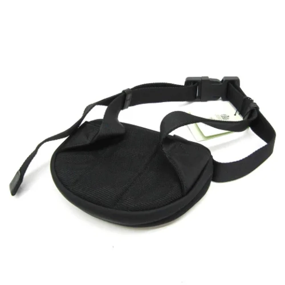 Burberry Vintage Pre-owned Nylon crossbody-bags Black Dames