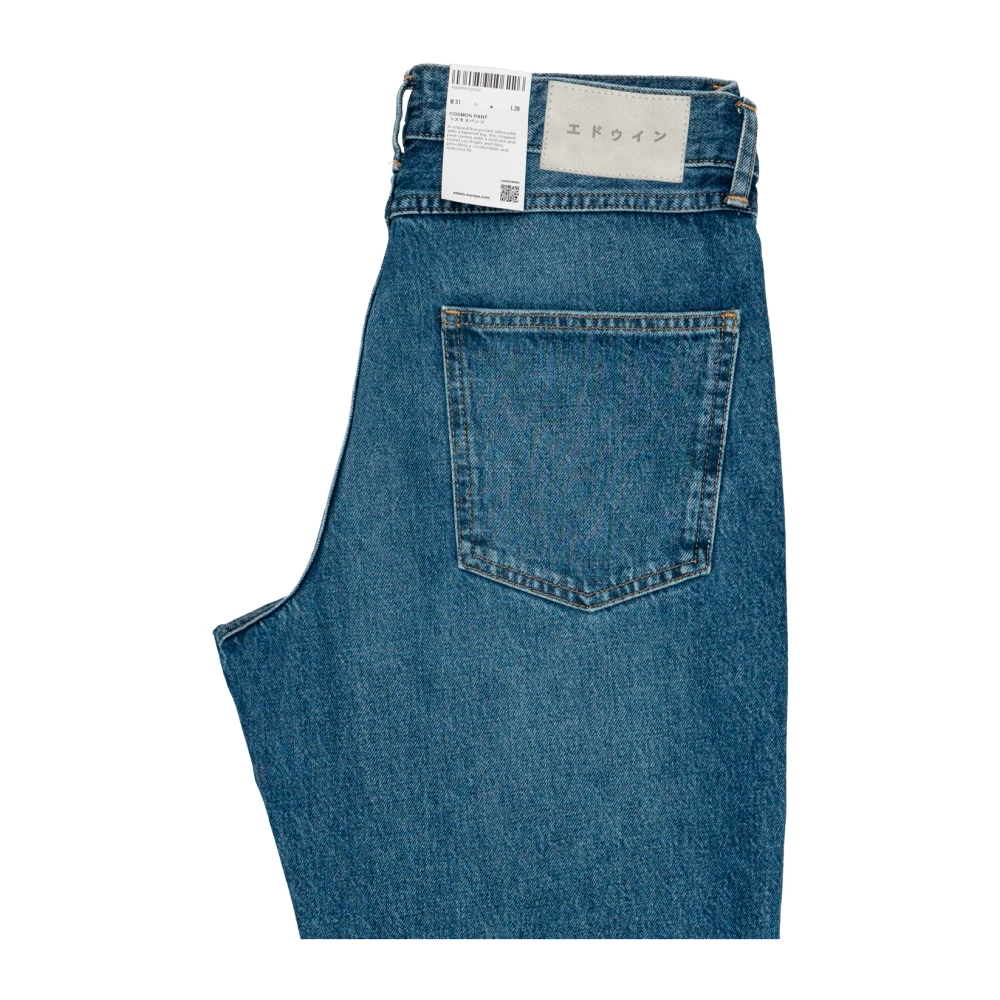 Edwin Arctic Blue Katoenen Tapered Leg Jeans Blue Heren