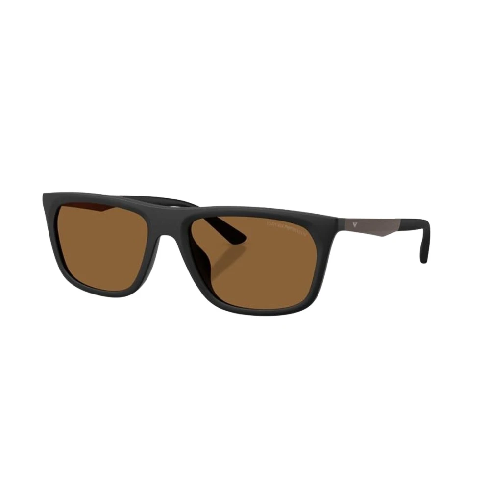 Emporio Armani Black Sunglasses, Male, 57 Mm, Sunglasses