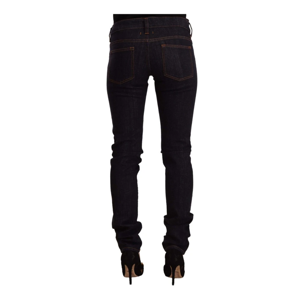 Gianfranco Ferré Slim-fit Jeans Black Dames