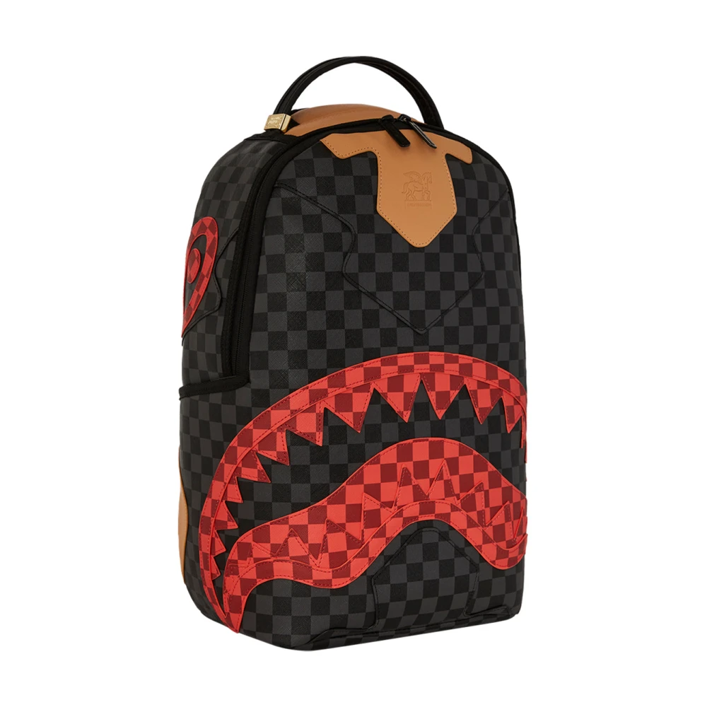 Sprayground Kwaadaardig Genie Rugzak Zwart Rood Black Unisex