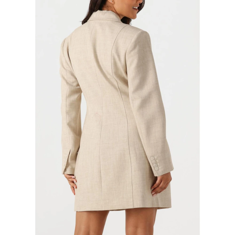 Gestuz Elegante Beige Blazer Jurk Beige Dames