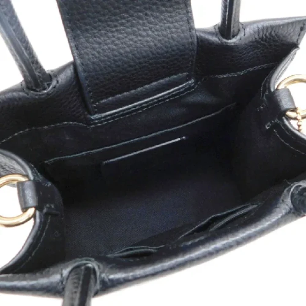Coach Pre-owned Fabric handbags Black Dames