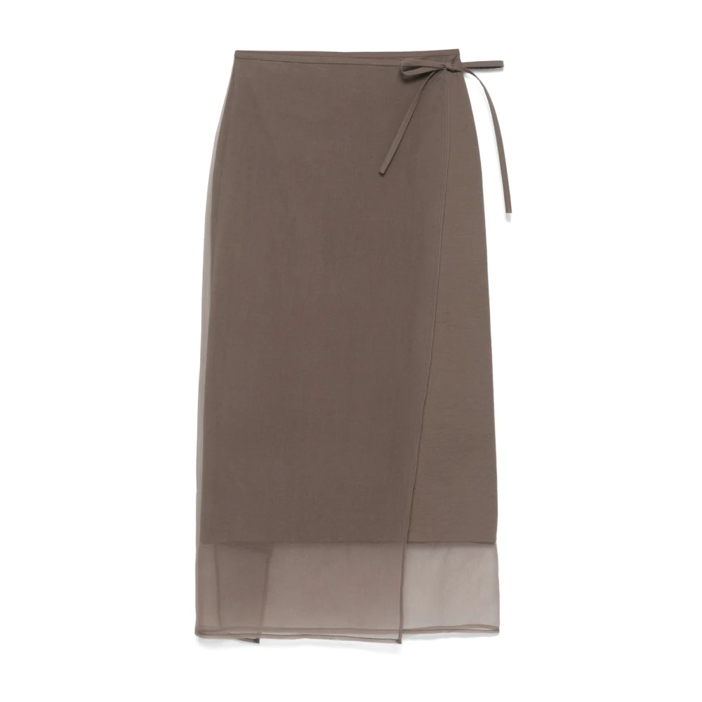 BRUNELLO CUCINELLI Bruine Rokken voor Vrouwen Brown Dames