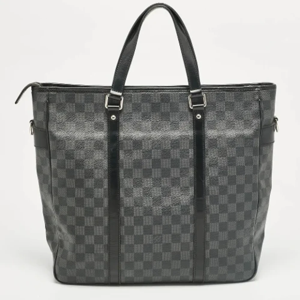 Louis Vuitton Vintage Pre-owned Leather totes Black Dames