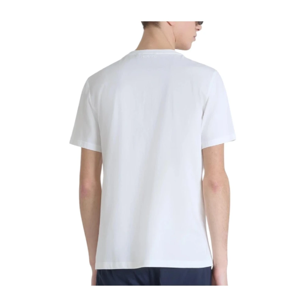 Antony Morato Witte Tijgerprint T-shirt White Heren