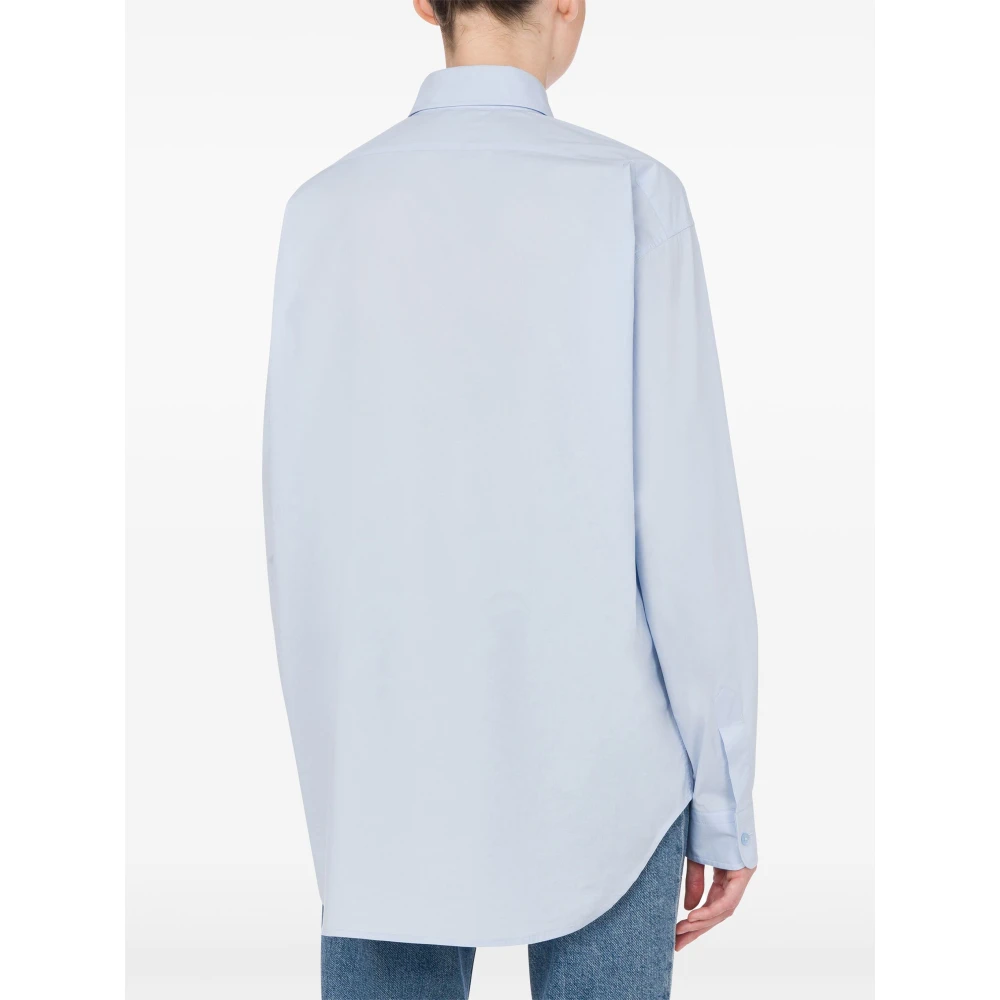 Moschino Stijlvolle Shirt voor Mannen Blue Dames