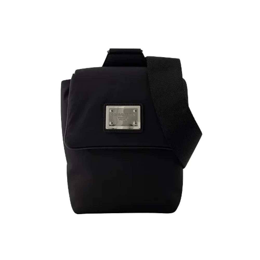 Dolce & Gabbana Polyester shoulder-bags Black Dames