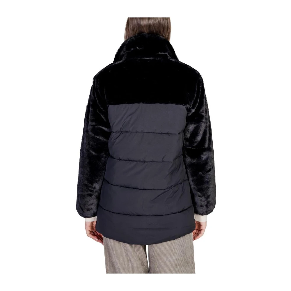 Only Polyester Jassen & Jas Collectie Black Dames