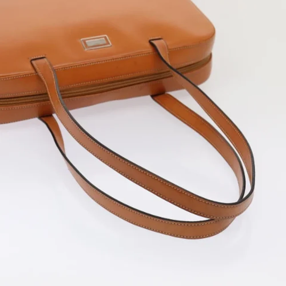 Burberry Vintage Pre-owned Leather totes Brown Dames