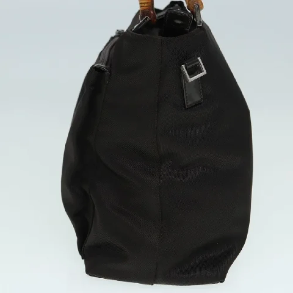 Gucci Vintage Pre-owned Fabric gucci-bags Brown Dames