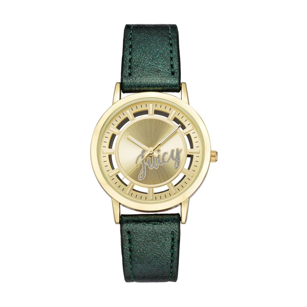 Juicy Couture Grön Polipriel Klocka Green, Dam