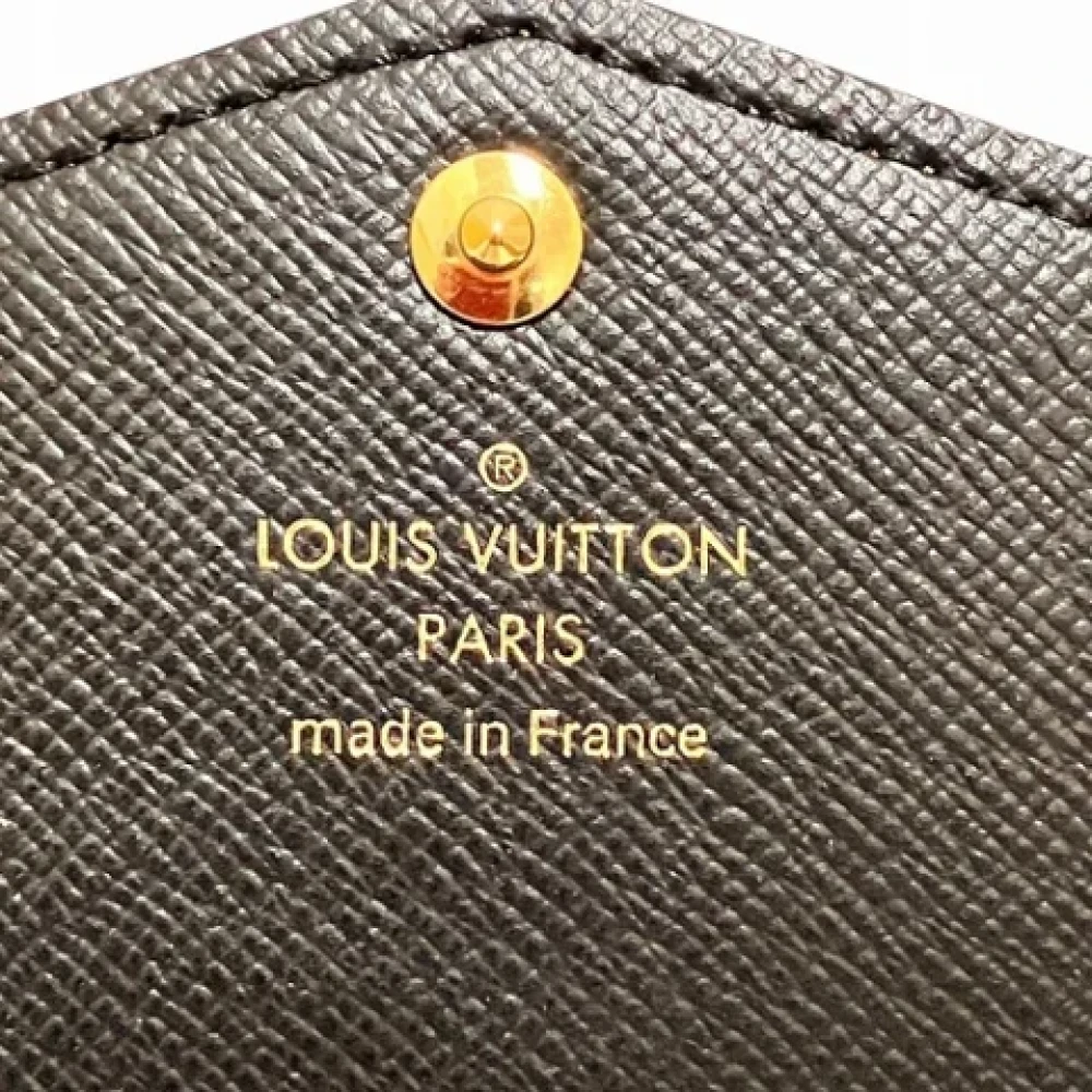 Louis Vuitton Vintage Pre-owned Canvas wallets Brown Dames