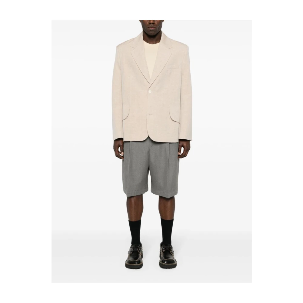 Jacquemus Blazers Beige Heren