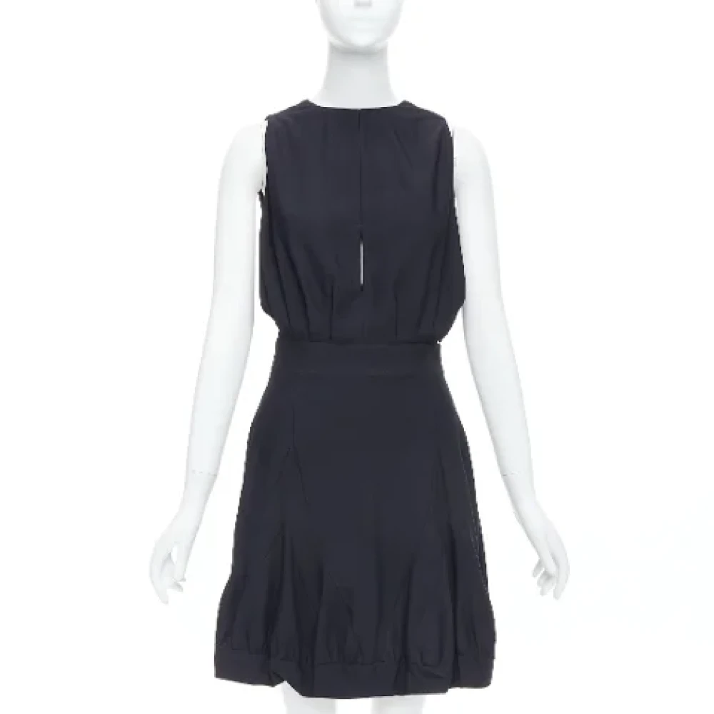 Stella McCartney Pre-owned Silk dresses Black Dames