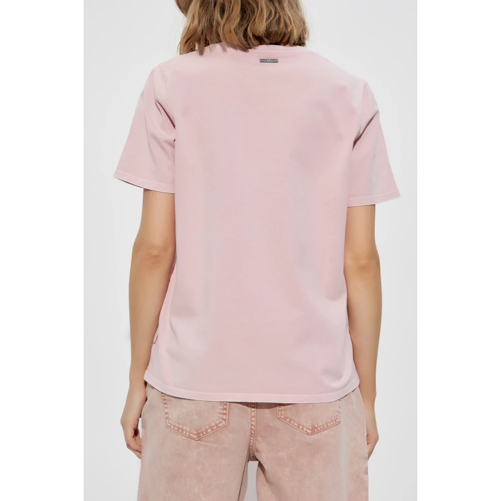 Michael Kors T-shirt met applicaties Pink Dames