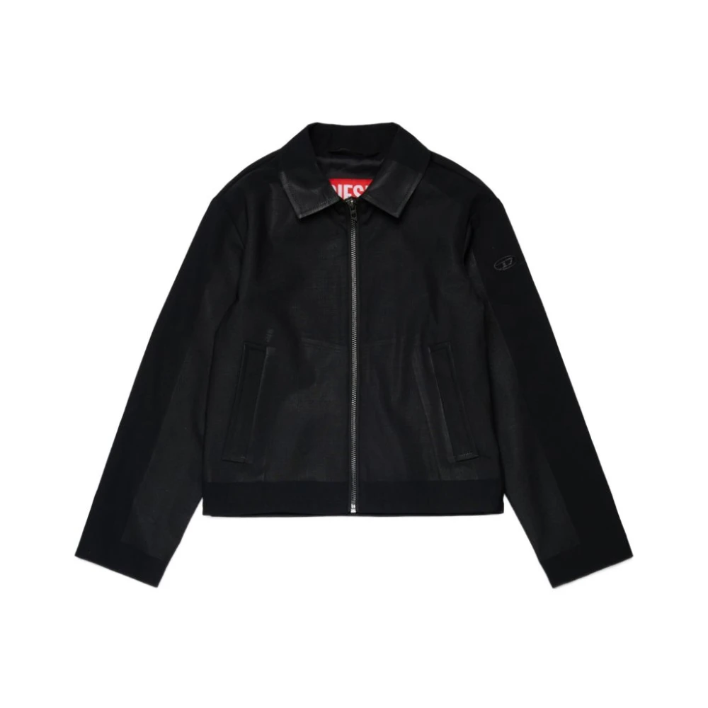 Diesel Black Light Jackets, Male, 12 Y, Jakane Jacket