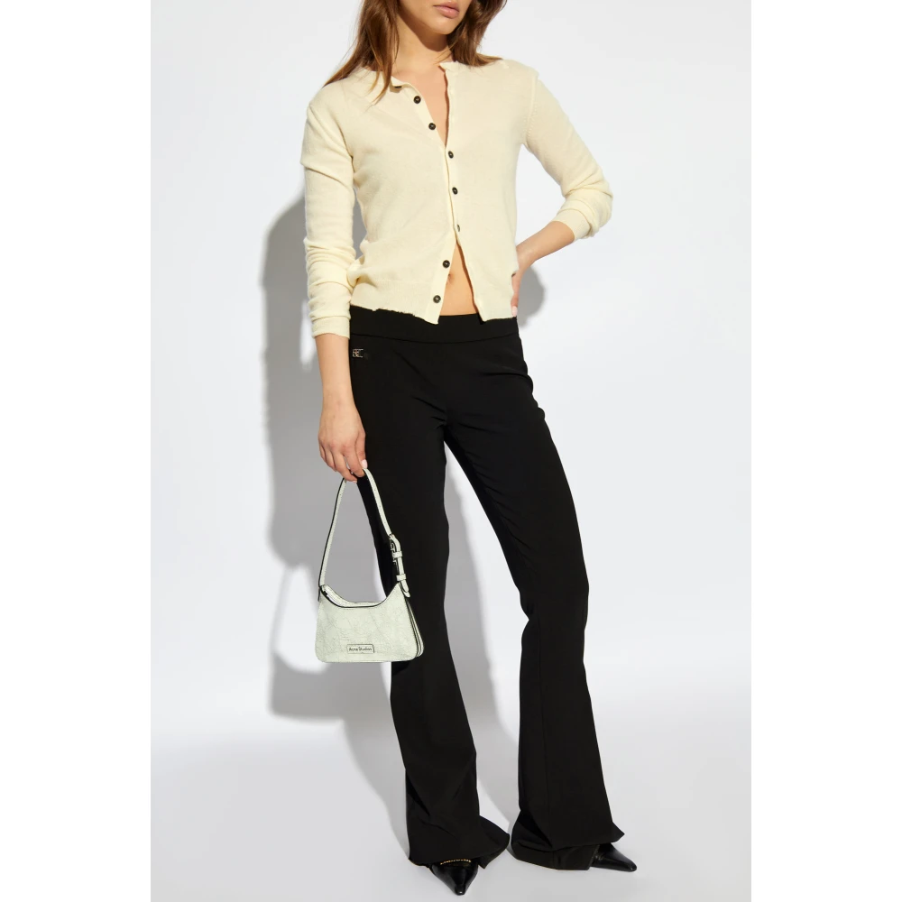 Dsquared2 Wollen vest Yellow Dames