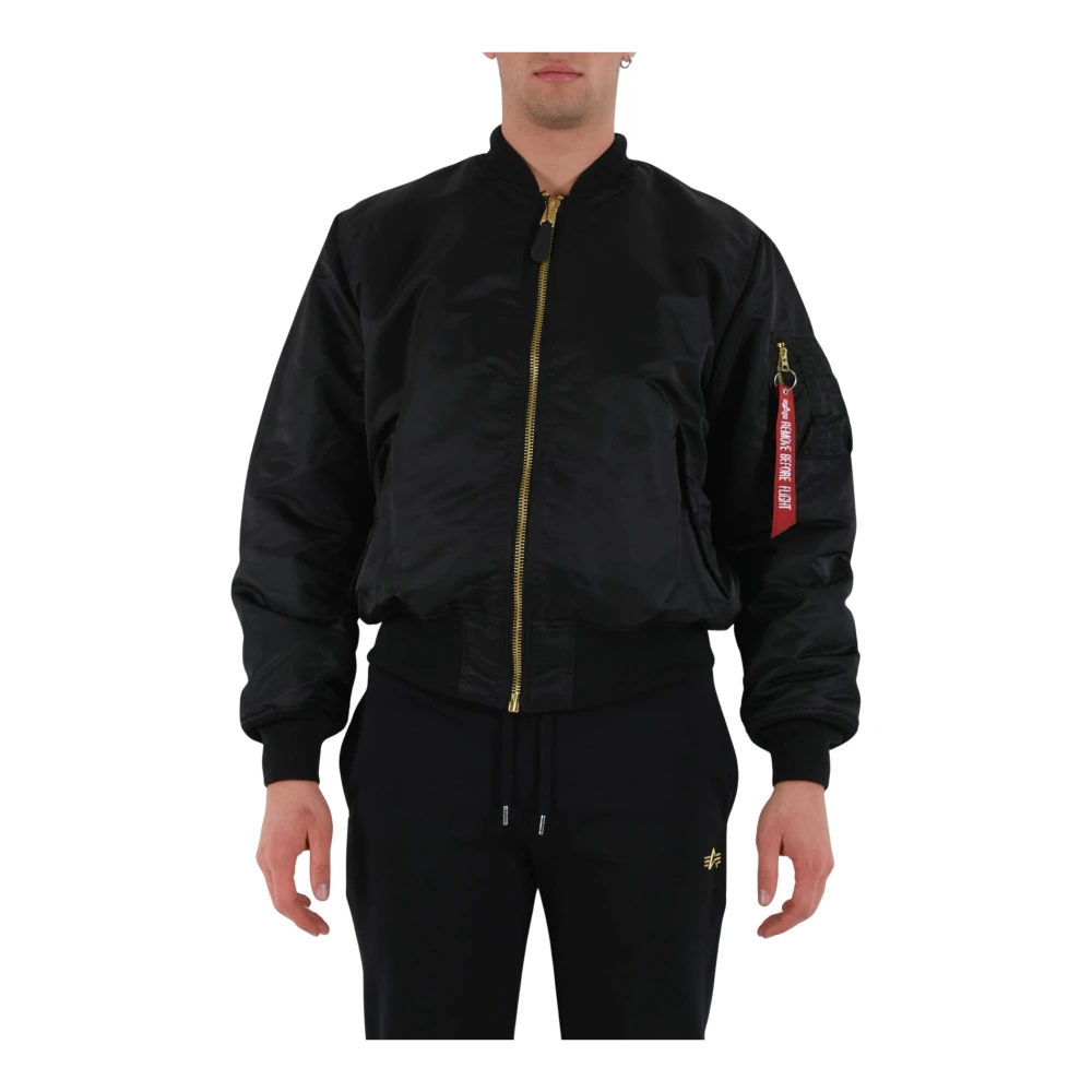 Alpha industries Heritage Bomberjack met ritssluiting Black Heren
