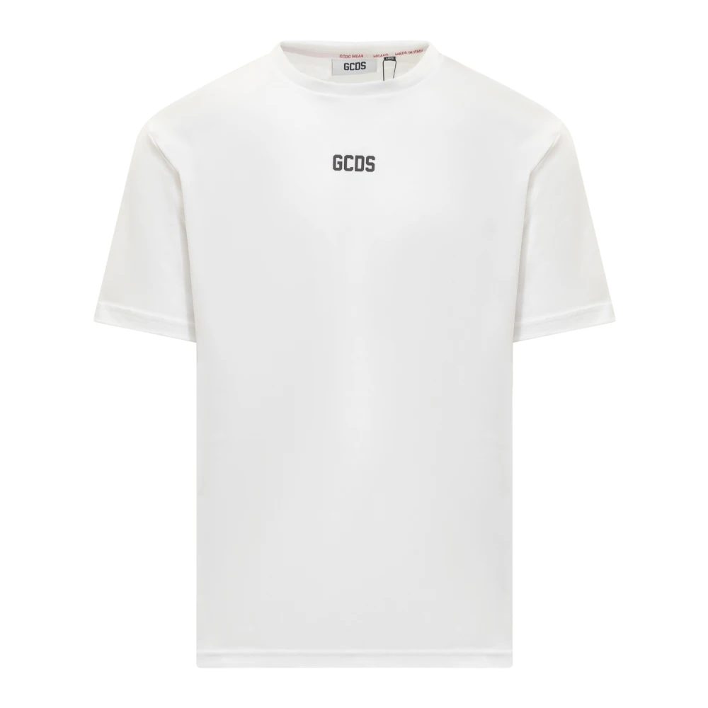 Gcds Basic Logo T-Shirt White Heren