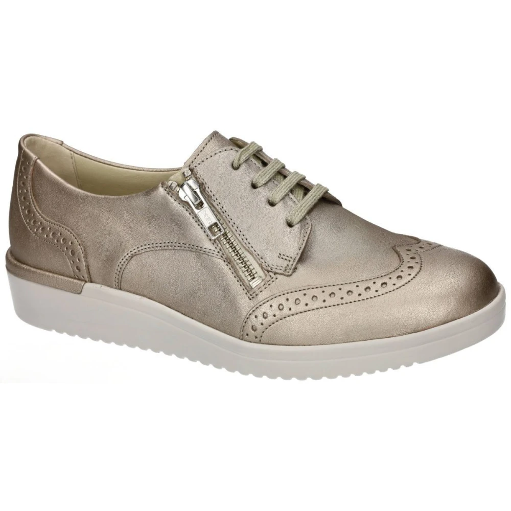 Solidus Kathy Leather Sneaker Dames Schoenen Geel