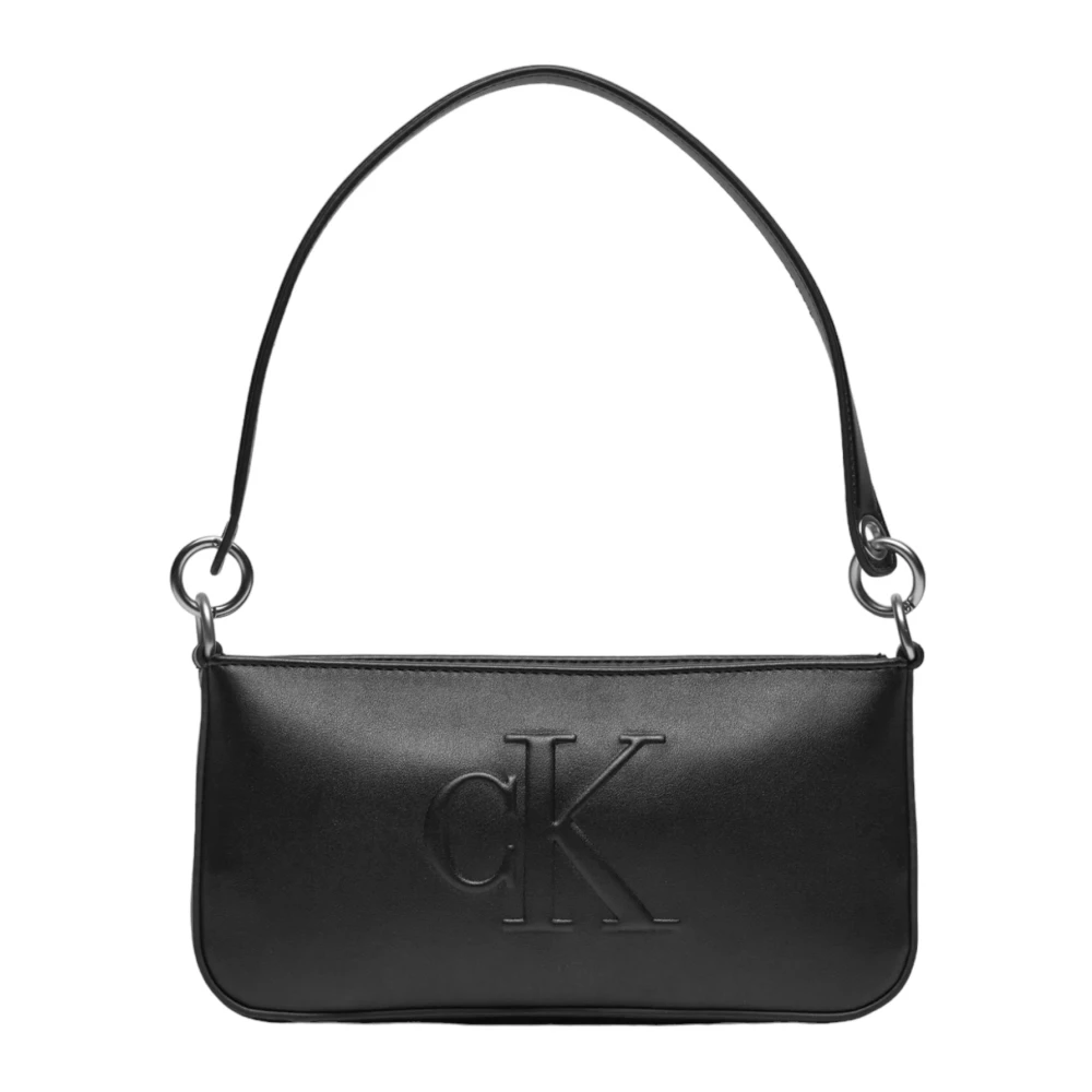 Calvin Klein Jeans Schoudertas Donna Herfst Winter Collectie Black Dames