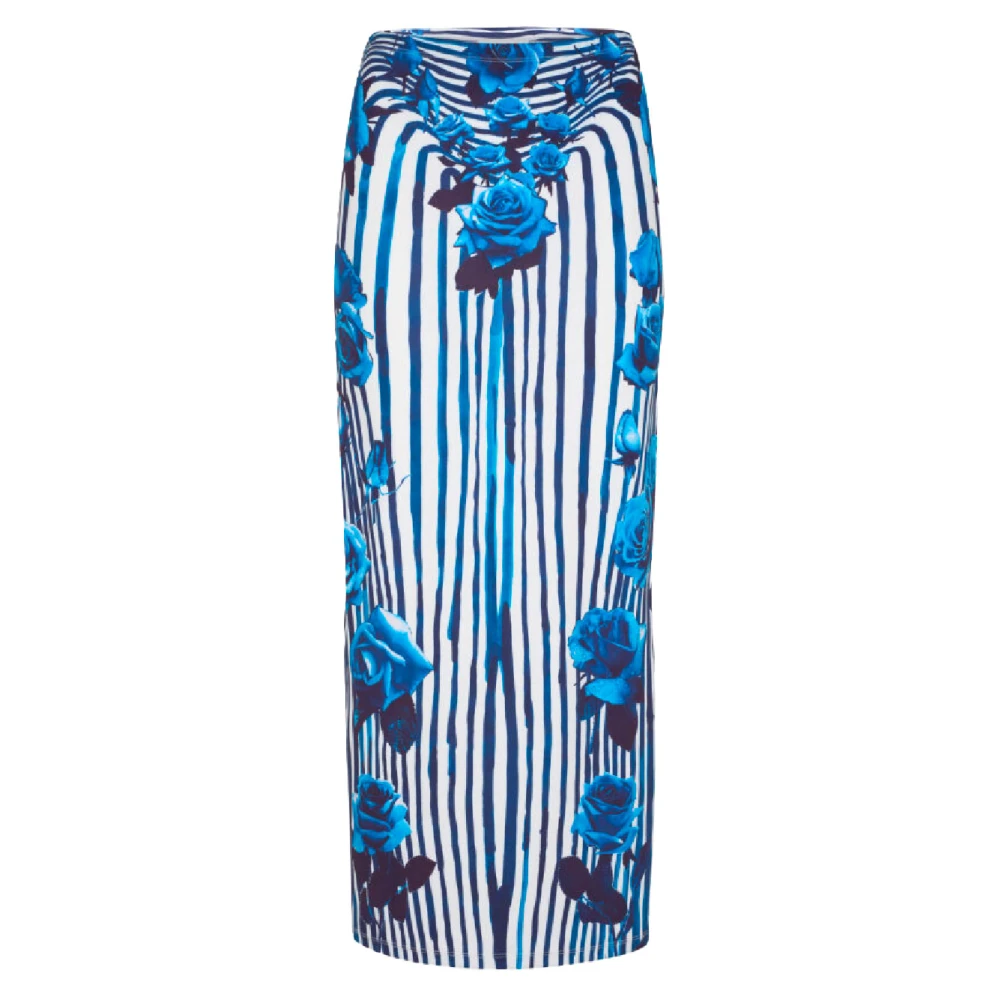 Jean Paul Gaultier Maxi Skirts Blue Dames