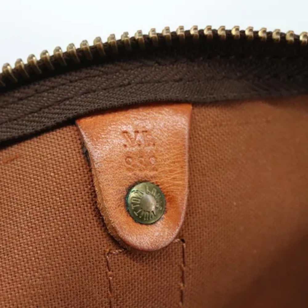 Louis Vuitton Vintage Pre-owned Canvas travel-bags Brown Dames