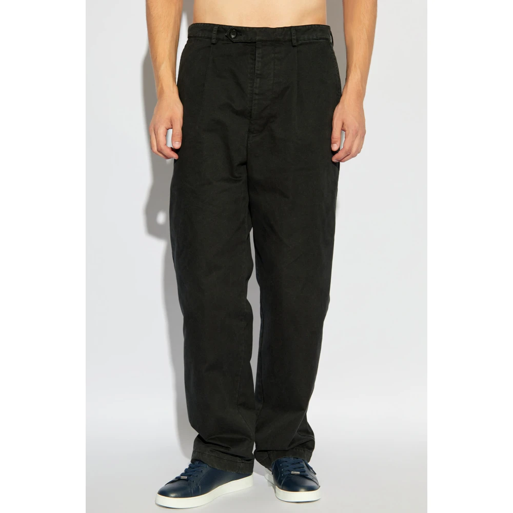 Bally Katoenen broek Blue Heren