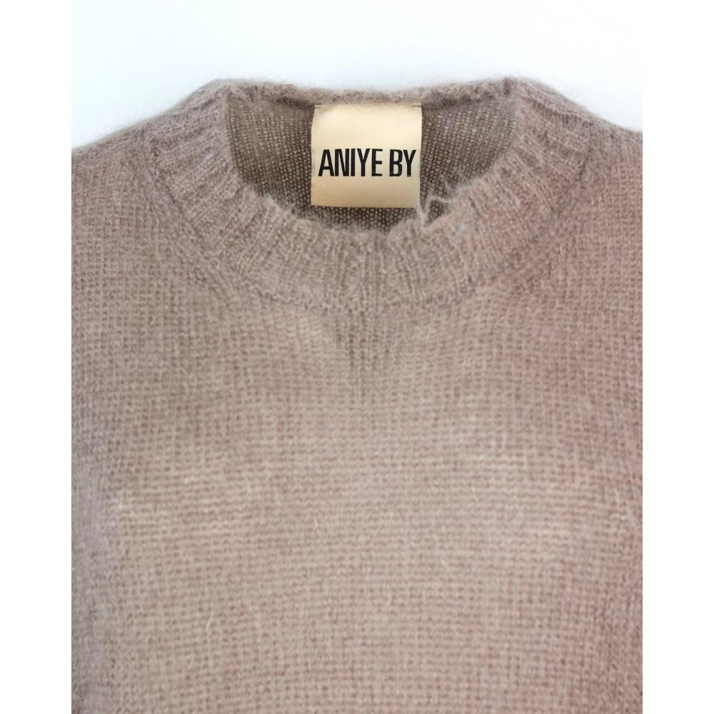 Aniye By Beige Sweater met Losse Pasvorm Beige Dames