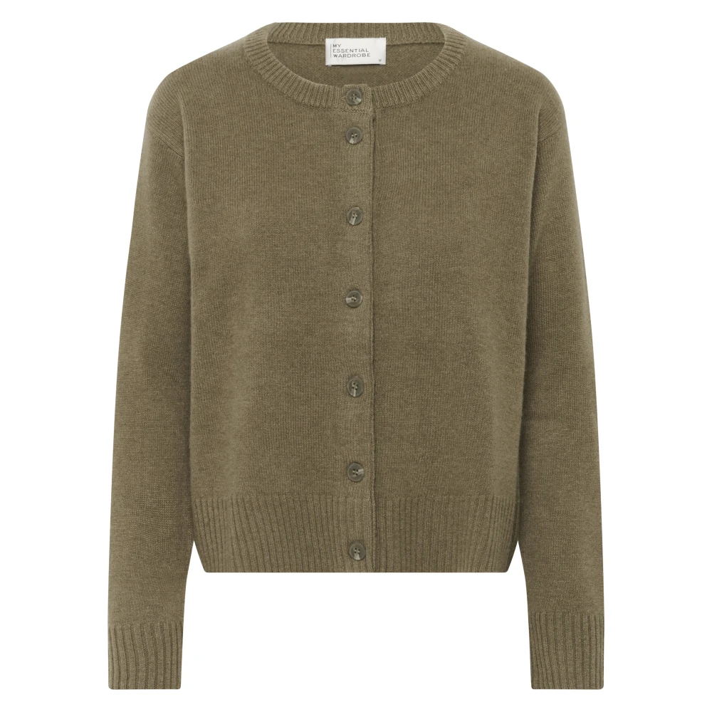 My Essential Wardrobe Women's Green Cardigans, 2XL, Huxi Knit Cardigan